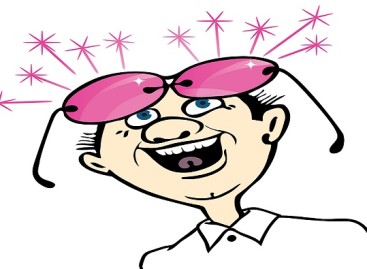 Kopers kijken vaak door een roze bril