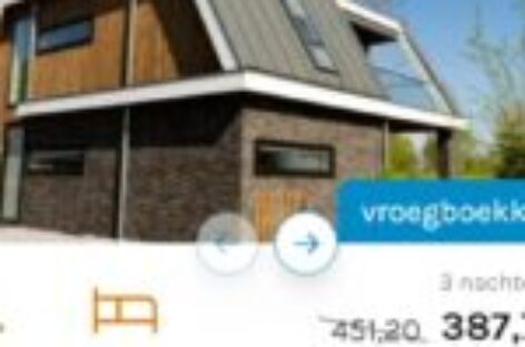 Verkoop van recreatiewoningen in de knel