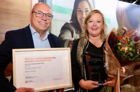 Siska Danhoff verkozen tot ‘meest inspirerende adviseur van Nederland’
