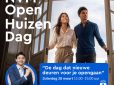 Rond 52.000 kijkers verspreid over 8.900 deelnemende woningen op NVM Open Huizen Dag